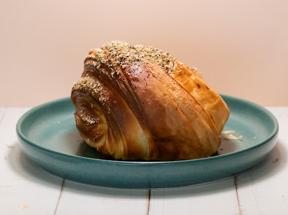 Pizza Croissant 1 | Inspiration Coffeehouse | Artisan Coffee, Pastries & Cafe in Humble,TX Pizza Croissant-2